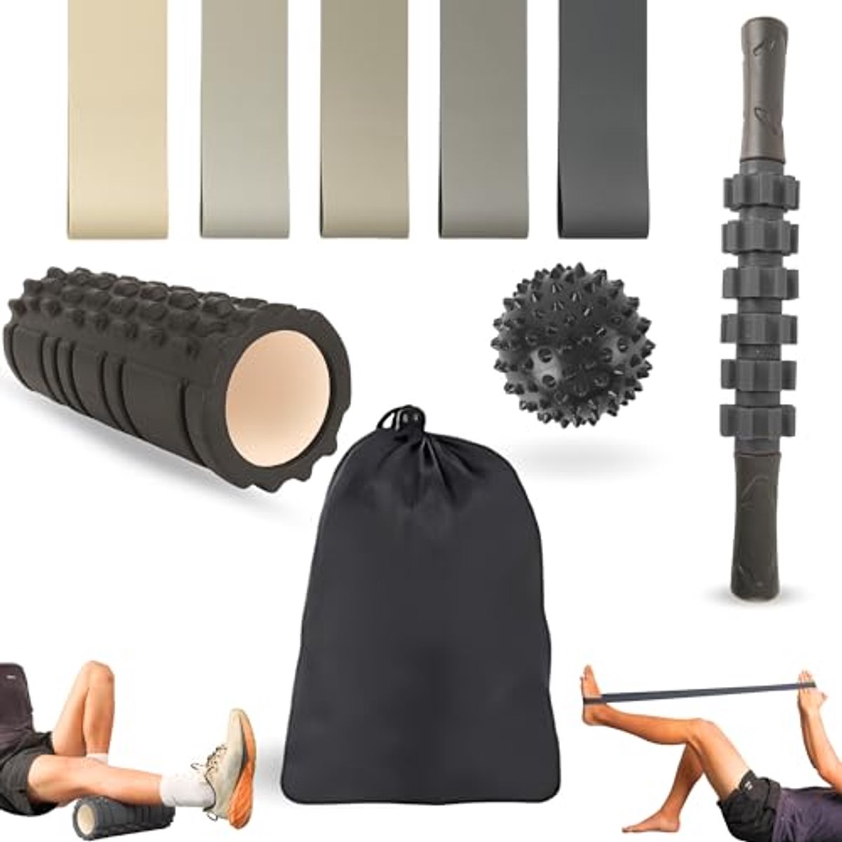 Spiermassagerol voor Yoga en Pilates - Verlicht Rugpijn en Fysiologische Klachten