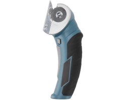 Cordless Electric Scissors, Scissors Cutting Tool for Cutting Fabric, Carpet and Leather, Powerful Electric Mini Cutter Carpet Cutter with Rechargeable Battery, Cutting Blades