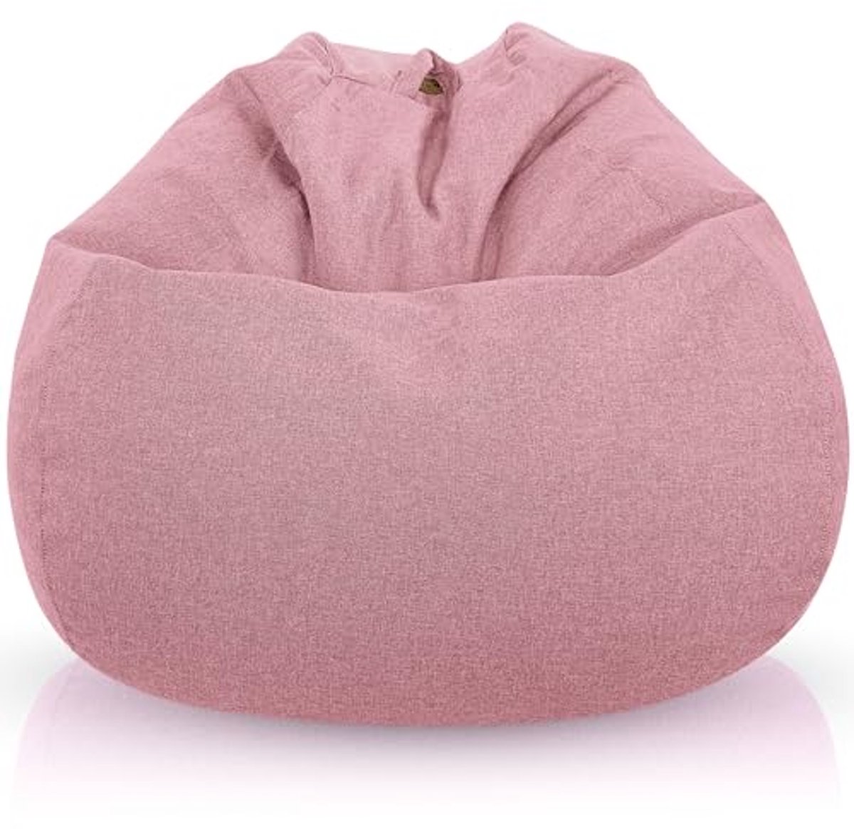 Moderne Zitzak voor de Woonkamer - XXL Bean Bag Stoel voor Tienerkamer - Roze Design, 100 x 75 cm - Perfect voor Gaming, Ontspanning en Comfort