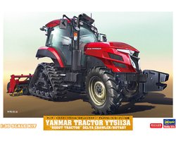 Hasegawa Modelbouwpakket Landbouwvoertuigen - 66112 Yanmar Tractor YT5113A Robottractor - Delta Crawler/Rotary - Landbouwvoertuig Plastic - 1:35 - Modelbouw
