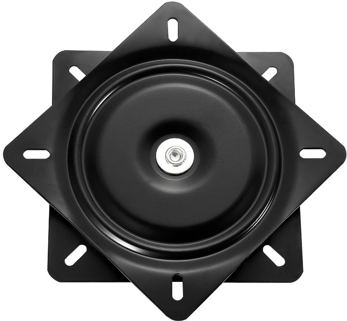 Universele metalen meubeldraaitafel- robuuste draaibare fitting- 360° draaibare draaitafel- 150*150*1-5 mm- draagvermogen 250 kg- voor krukken en tafels