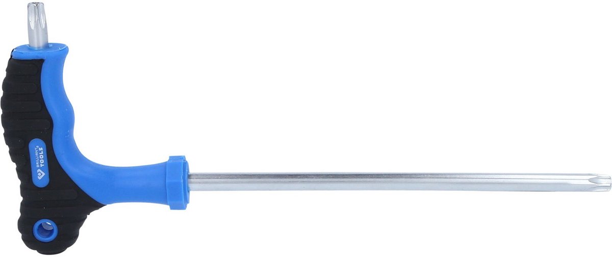 BRILLIANT TOOLS T-greep Torx® met frontale boring haakse stiftsleutel T45 x 200 mm - BT041018