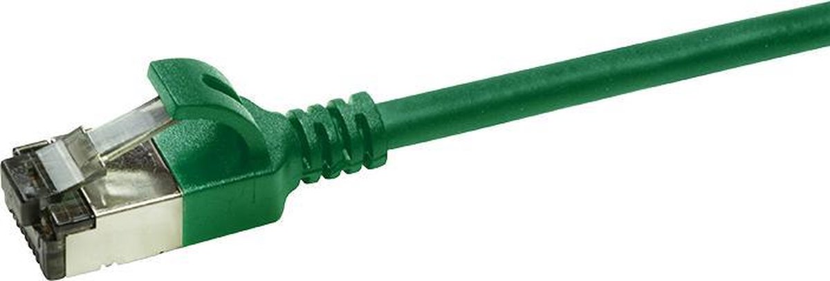 CAT6a U/FTP Ultraflex, 100% koper, groen, 0.3M - Netwerkkabel - Computerkabel - Kabel