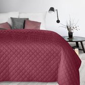Luxe bed_Beddensprei_brulo_sprei_70X160 cm_donker rood