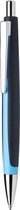 balpen Schneider Contrast blauw met blauwe vulling S-138210