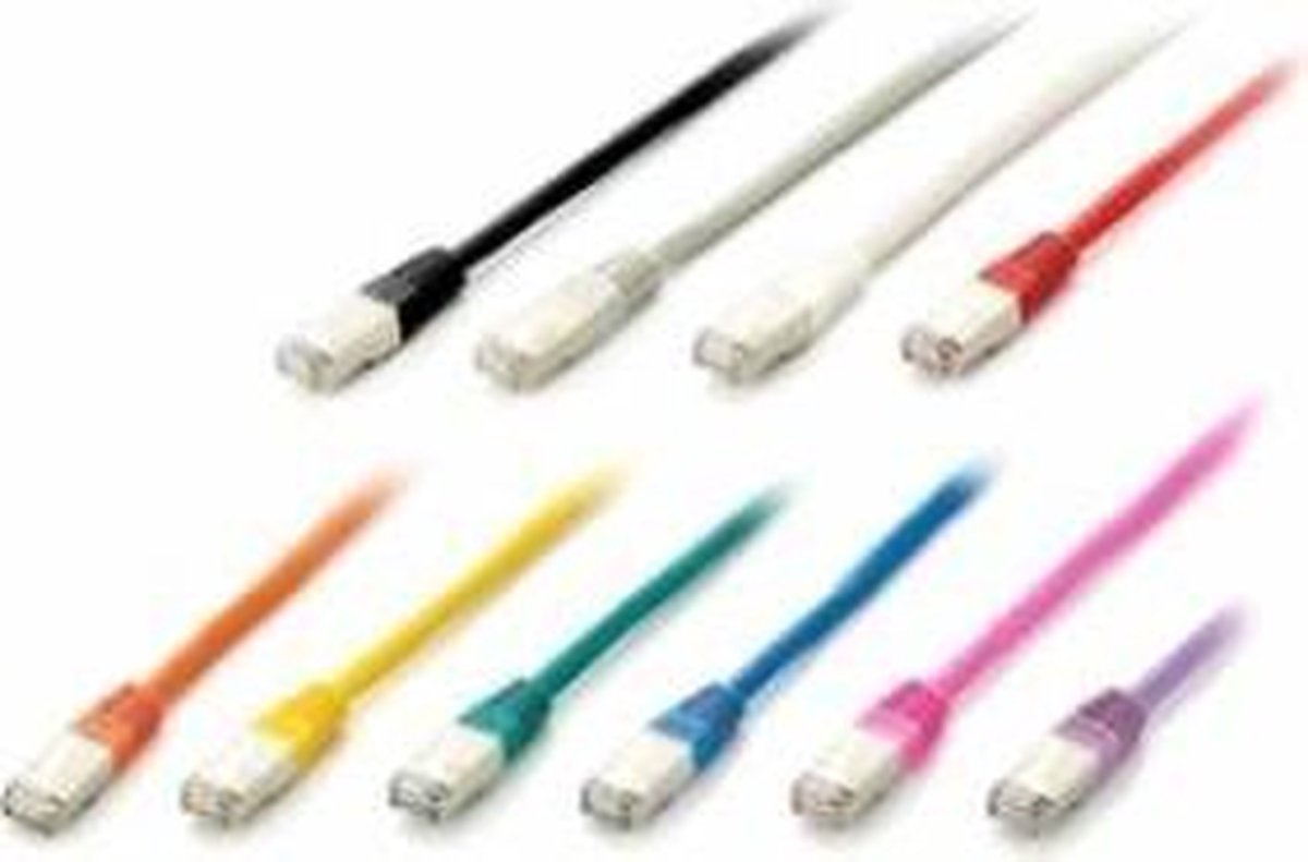Equip 605539 RJ45 Netwerkkabel, patchkabel CAT 6 S/FTP 20.00 m Blauw Vergulde steekcontacten 1 stuk(s)