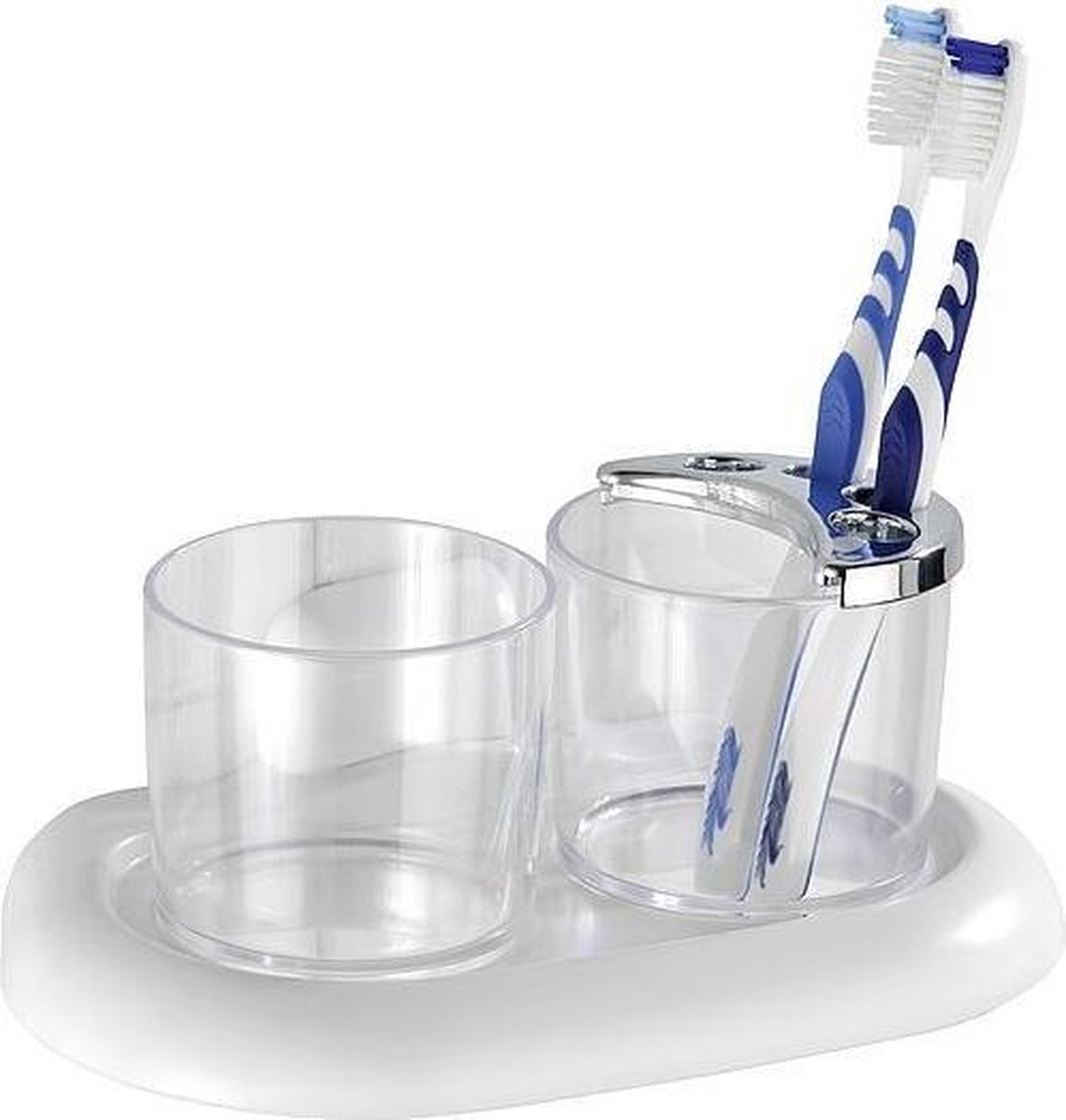 Wenko Tandenborstelhouder Pure Abs 20 Cm Transparant