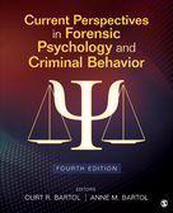 Current Perspectives in Forensic Psychology and Criminal Beh ... - cover