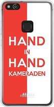 6F hoesje - geschikt voor Huawei P10 Lite -  Transparant TPU Case - Feyenoord - Hand in hand, kameraden #ffffff