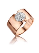 Velini Jewels -R6340R-Ring -925 Zilver rosé -Cubic Zirkonia