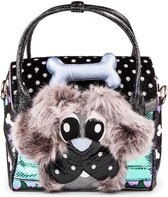 Irregular Choice Kennel Klub Dog Tas Zwart