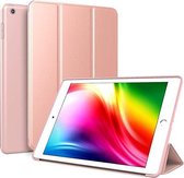 iPad 2018 9.7 inch Soft Tri-Fold Book Cover Rose Goud