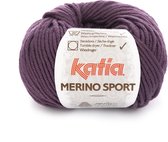 Katia - Merino Sport - 23 Donker paars - 50 gr.