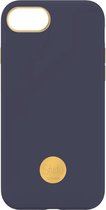 FLAVR Studio Pure Navy hoesje voor iPhone 6 6s 7 8 en SE 2020 SE 2022 - blauw