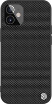Nillkin - iPhone 12 Mini hoesje - Textured Case - Back Cover - Zwart