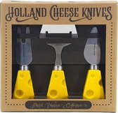 Coffret Cadeau Couteaux à fromage Céramique Jaune - Souvenir