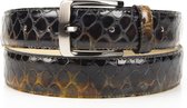 Rehab Belt Snake Riemen - Groen - Maat 115