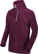 Regatta Fleecetrui Leela Dames Polyester Bordeaux/zwart Mt 38
