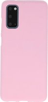 Wicked Narwal | Color TPU Hoesje voor Samsung Samsung Galaxy S20 Roze