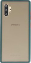 Wicked Narwal | Kleurcombinatie Hard Case voor Samsung Galaxy Note 10 Plus D. Groen