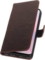 Wicked Narwal | Premium bookstyle / book case/ wallet case voor Huawei Y9 2019 Mocca