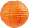 Creative Lampion Rijstpapier 20 Cm Oranje Per Stuk