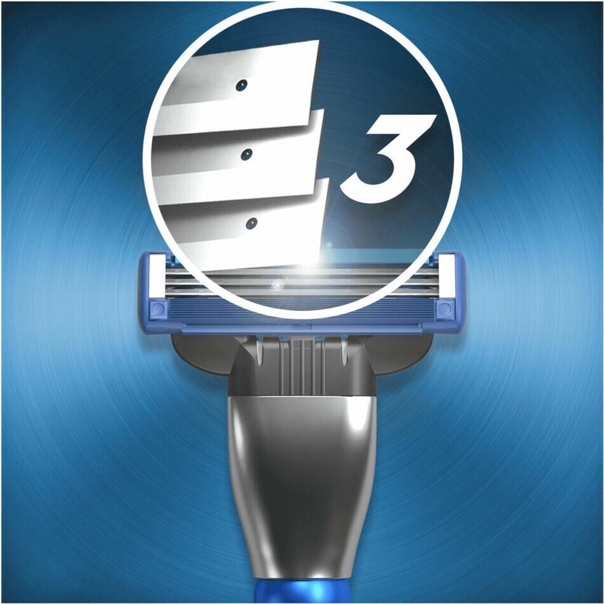 Gillette Mach3 Turbo Mesjes- 5 stuks 3D Overig - 7702018515639