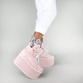 Buffalo London 1300-10 2.0 - Pink Nappa Leather Roze - Maat 40