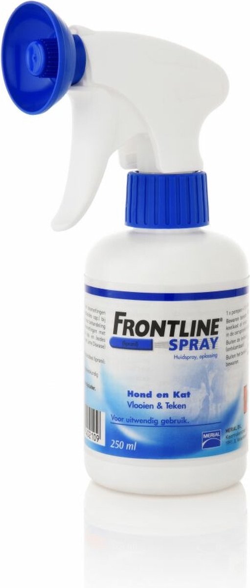 Frontline Spray Anti Vlooienmiddel en Tekenmiddel Hond en Kat - 250 ml |  bol.com