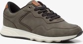 Blue Box heren sneakers - Groen - Maat 46 - Uitneembare zool
