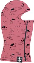 Airblaster Ninja Face HE balaclava hot coral