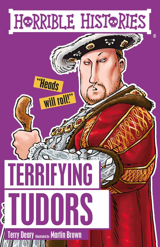 Horrible Histories - Horrible Histories: Terrifying Tudors - cover