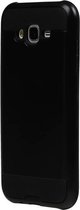 Tough Armor TPU Hoesje voor Galaxy J7 J700F Zwart