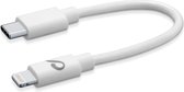 Cellularline - Usb kabel, usb-c to Apple lightning 15cm, wit