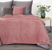 Luxe bed_deken_Brulo_Polyester_sprei_200x220 cm_Gewicht-250 GSM__roze