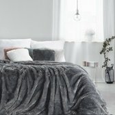 Luxe bed_deken_Brulo_Polyester_sprei_170x210 cm_Gewicht-240 GSM__staal