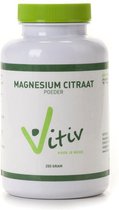 VITIV Magnesium citraat poeder 250 gram  Beste keuze