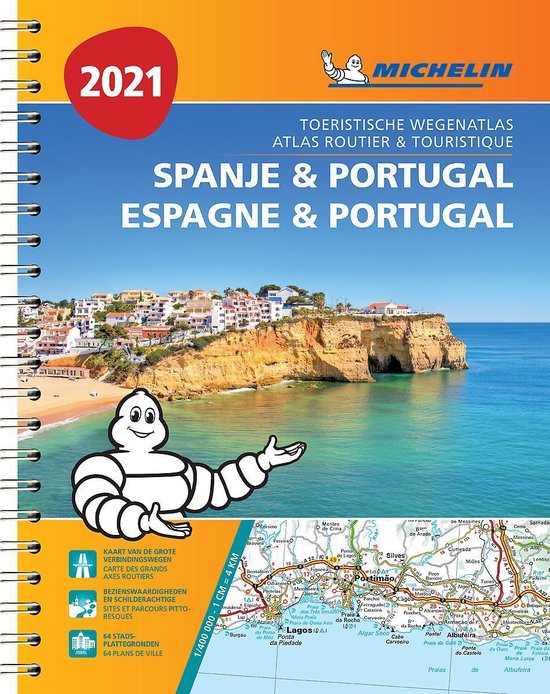 ATLAS MICHELIN SPANJE & PORTUGAL 2021 | 9782067249264 | Boeken | bol.com