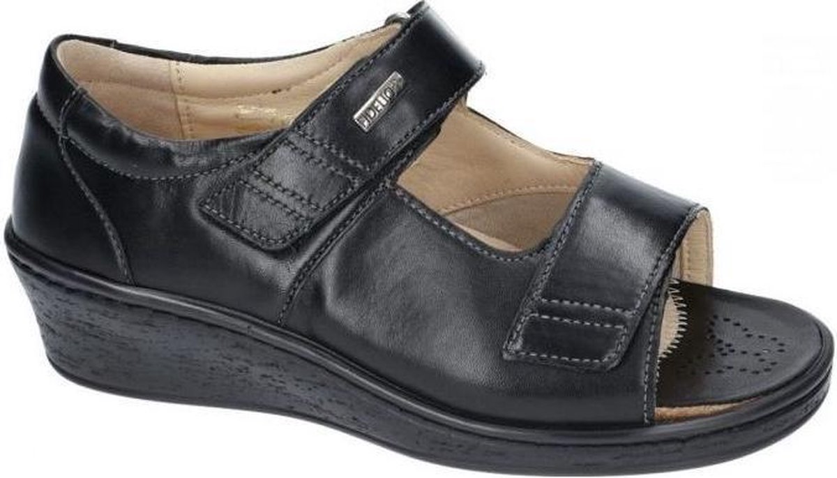 Fidelio Hallux -Dames zwart sandalen