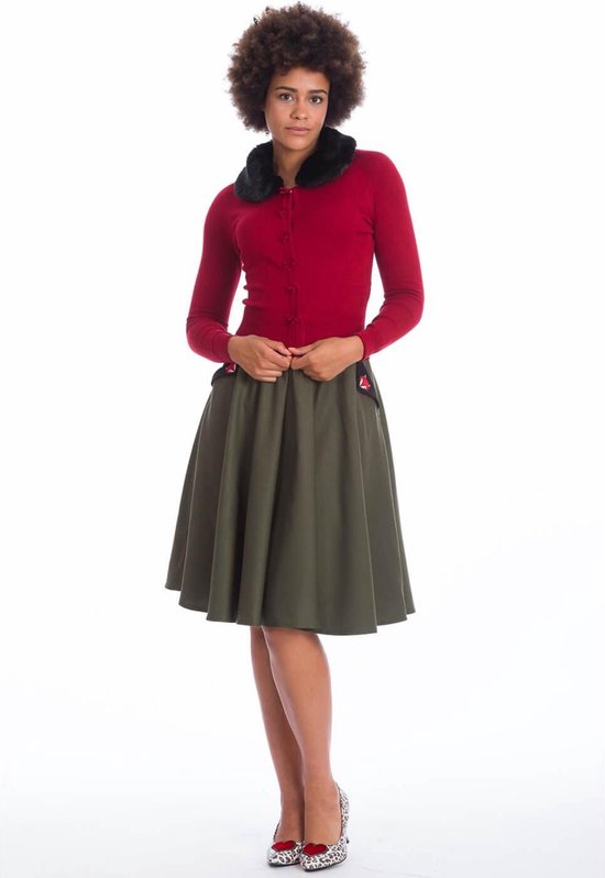 Gilet Dancing Days -XL- BOW DREAMING Bordeaux rouge