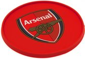 Arsenal FC Silicone Coaster (Red)