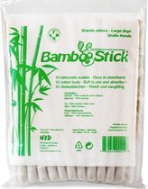 Bamboo Earsticks-L/XL 50 stuks