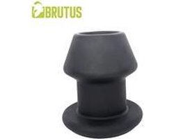 De Gobbler - holle silicone anaal buttplug - large 82mm - tunnel plug