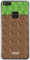 Huawei P10 Lite Hoesje Transparant TPU Case - Minecraft - Grass #ffffff
