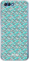 Honor 10 Hoesje Transparant TPU Case - Minecraft - Diamonds! #ffffff