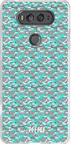 LG V20 Hoesje Transparant TPU Case - Minecraft - Diamonds! #ffffff