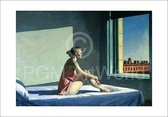 Kunstdruk Edward Hopper - Morgensonne, 1952 100x70cm