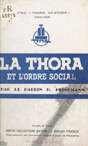 La Thora et l'ordre social