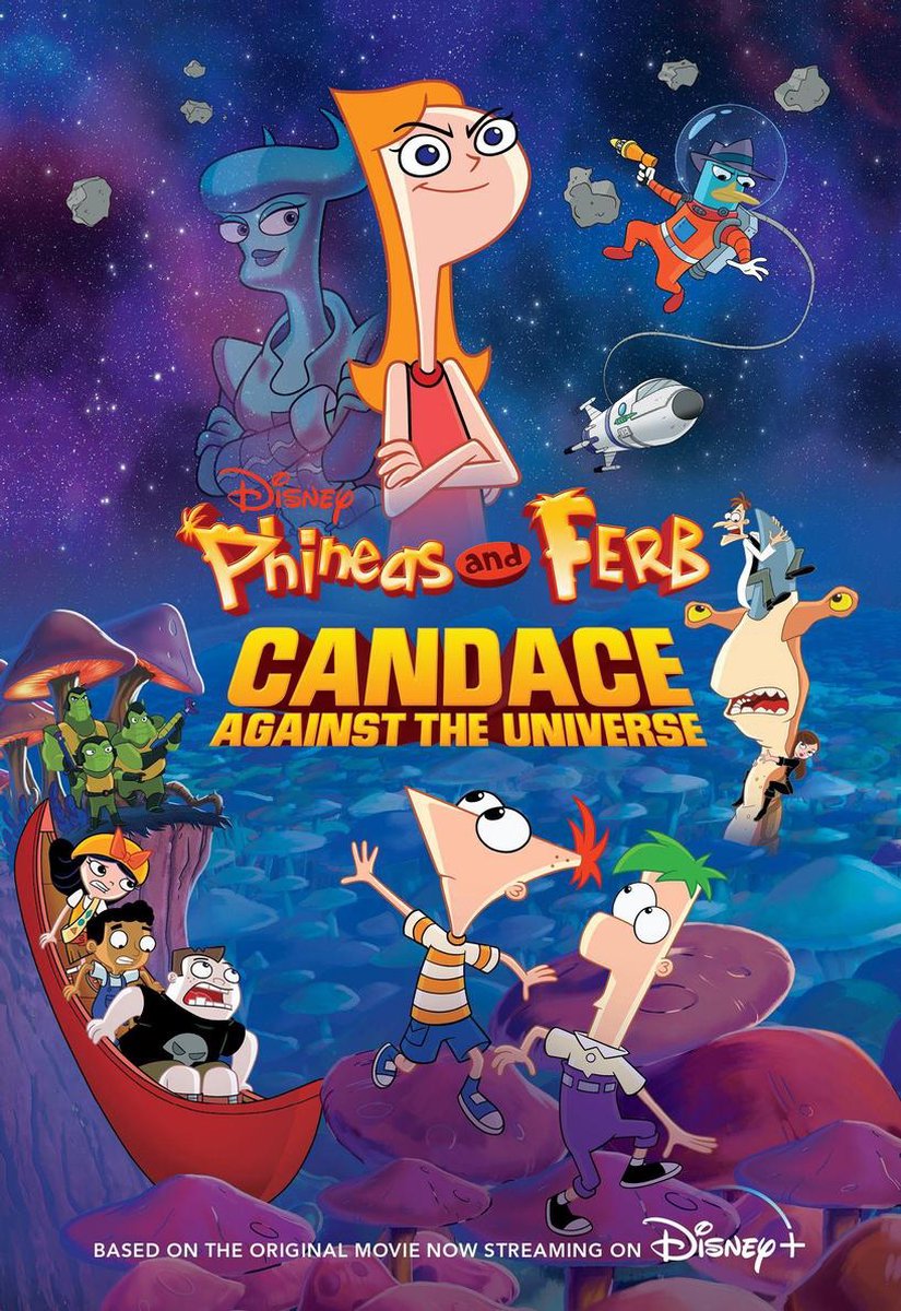 Phineas and Ferb: Candace Against the Universe (ebook), Disney Books |  9781368065511 |... | bol.com