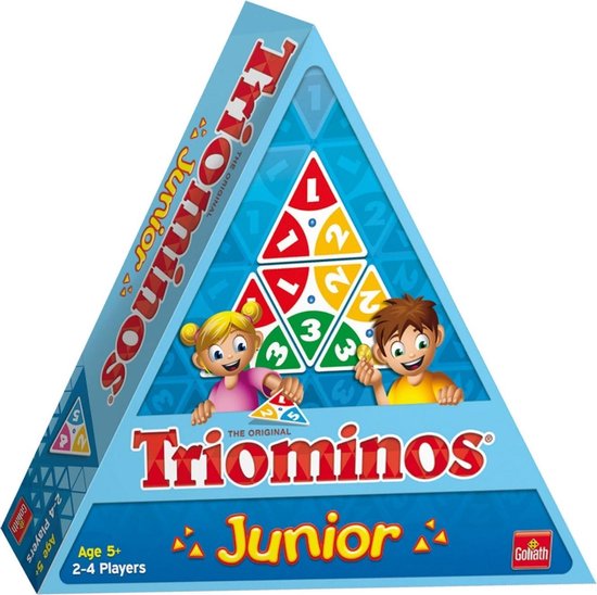 Thumbnail van een extra afbeelding van het spel Spellenbundel - Bordspellen - 2 Stuks - Triominos Junior & Halli Galli